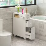 Loobot Bathroom Cabinet, versatile functional mobile pedestal in your washroom.