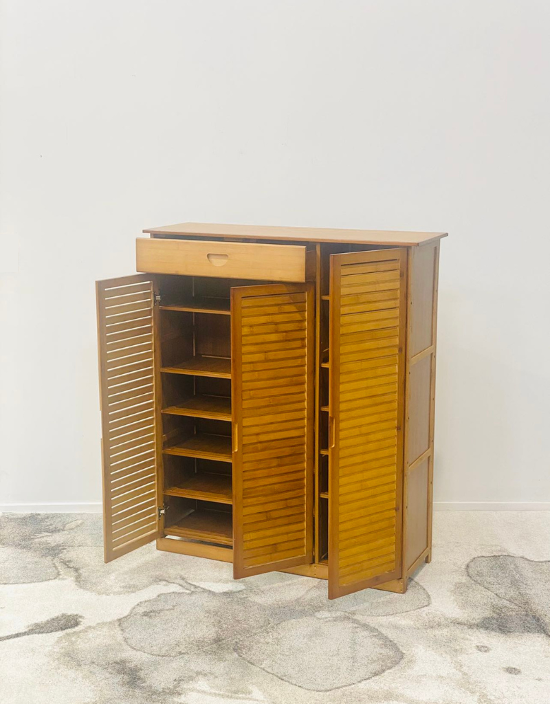 ironvanliving-Grande1000W-shoe-cabinet-bamboo-brown-drawer