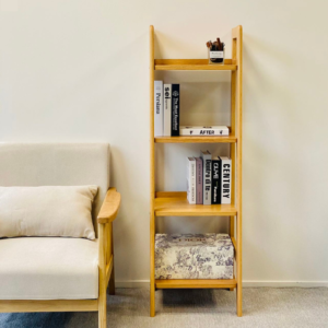 Loft Ladder Shelf, oak natural- pair with Totemo Armchair.