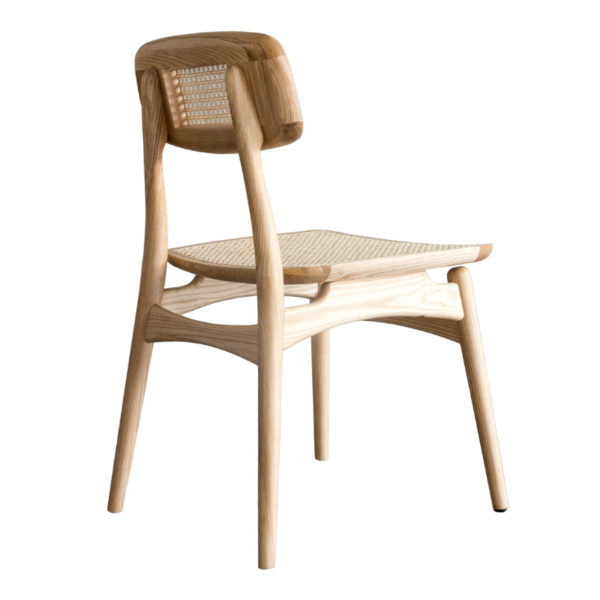 Cubby Dining Chair Natural Cane, Scandinavian Dining Chairs Nz