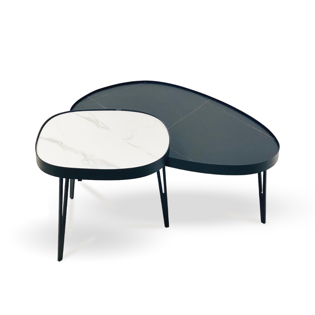 ironvanliving-lumina nest coffee table/sinter stone table/coffee table/side table/living room furniture/italian style