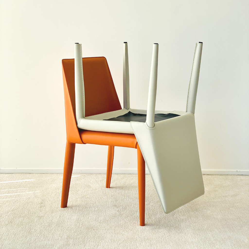 ironvanliving-saddle-leatherette-upholstered-Carlo-designer-chair-2color