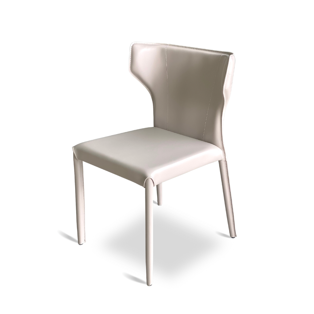 ironvanliving-manzoni wingback chair/dining chair/study chair/leather chair/italian style furniture