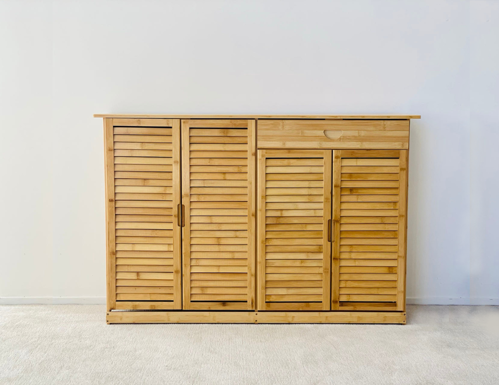 ironvanliving-Widen-shoe-cabinet-Natural-bamboo-furniture