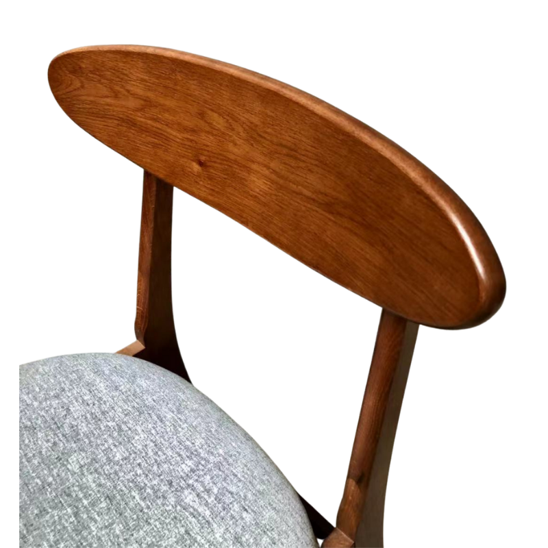 Papillon Chair Mocha Ash Grey Detail