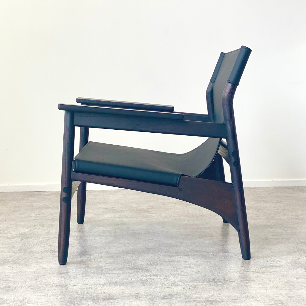 IRONVAN-Karimo-safari-chair-new-variation-2023-black-set-ash-wood-upholstery