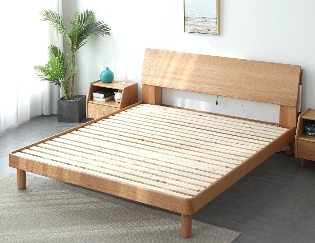 IRONVAN-bedroom-set-New2024-Nanami-oak-bed-with-ambient-light